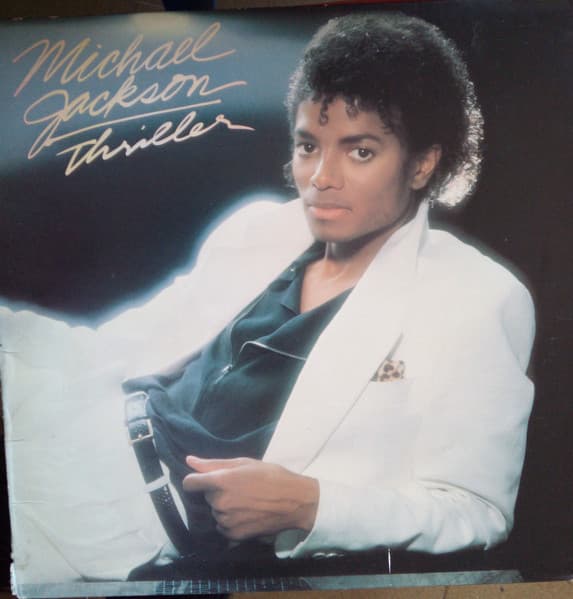 Michael Jackson – Thriller vinyl cover art