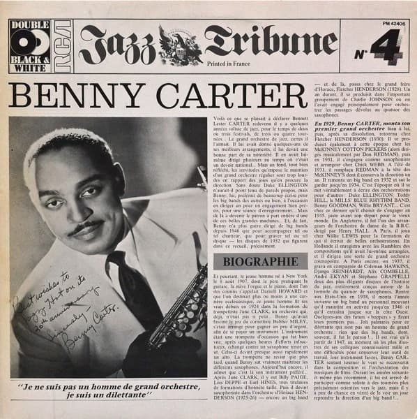 Benny Carter (1928-1952)