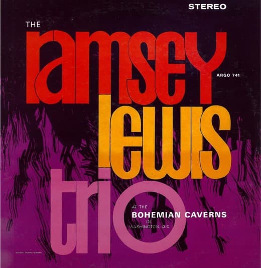 The Ramsey Lewis Trio – At The Bohemian Caverns vinyl cover art