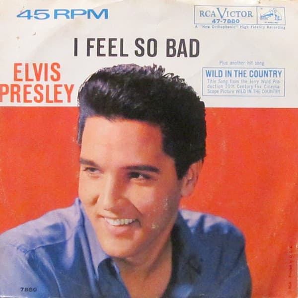 Elvis Presley – Wild In The Country vinyl cover art