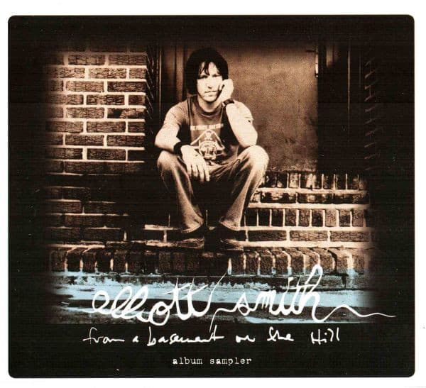 Elliott Smith – From A Basement On The Hill - Album Sampler vinyl cover art