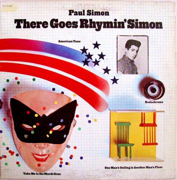 Paul Simon – There Goes Rhymin' Simon vinyl cover art