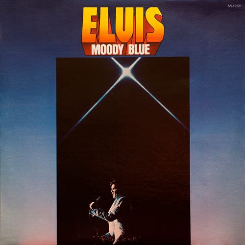 Elvis Presley – Moody Blue vinyl cover art